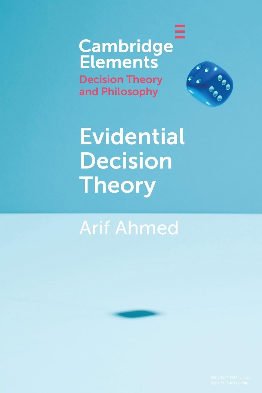 Cover: 9781108713399 | Evidential Decision Theory | Arif Ahmed | Taschenbuch | Paperback