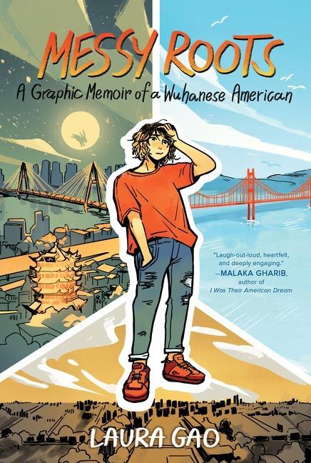 Cover: 9780063067769 | Messy Roots: A Graphic Memoir of a Wuhanese American | Laura Gao