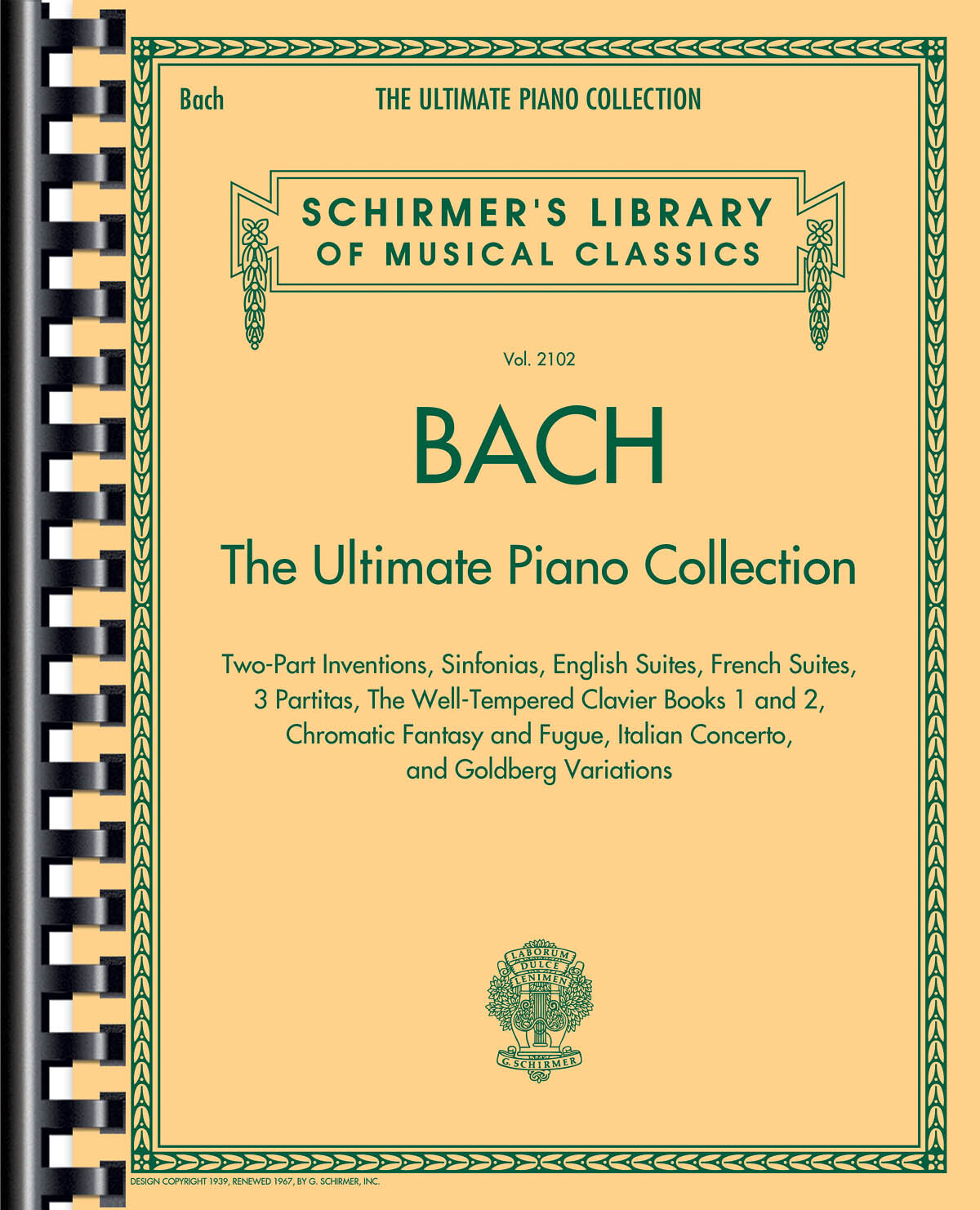Cover: 884088888428 | Bach: The Ultimate Piano Collection | Johann Sebastian Bach | Buch