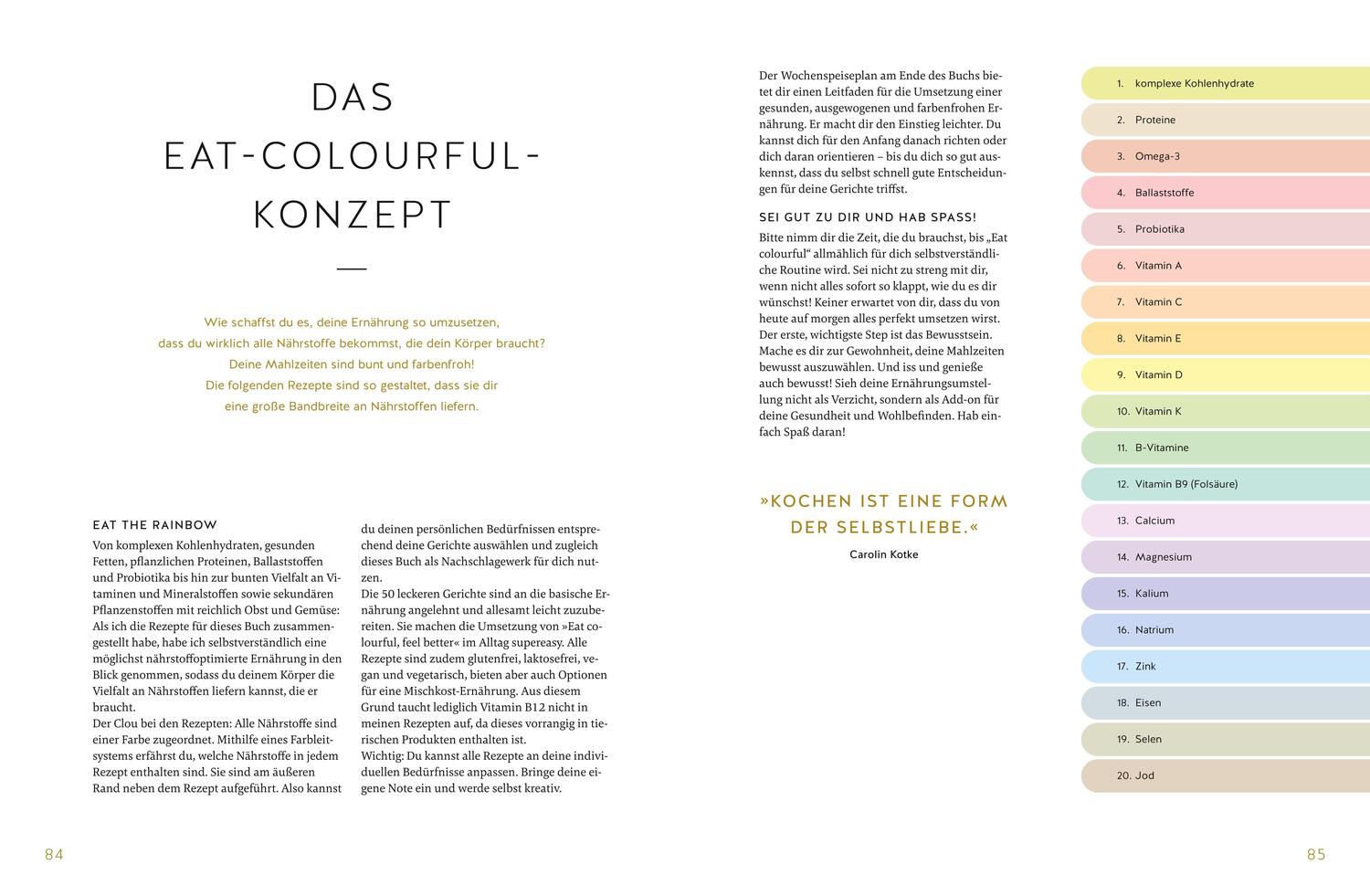 Bild: 9783833891489 | Eat colourful, feel better | Carolin Kotke | Buch | 192 S. | Deutsch