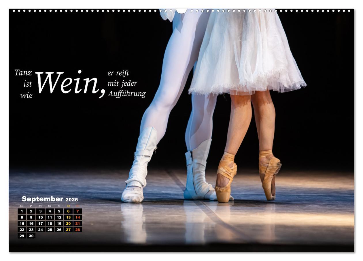 Bild: 9783383891625 | Ballett mit einem Hauch Poesie (Wandkalender 2025 DIN A2 quer),...