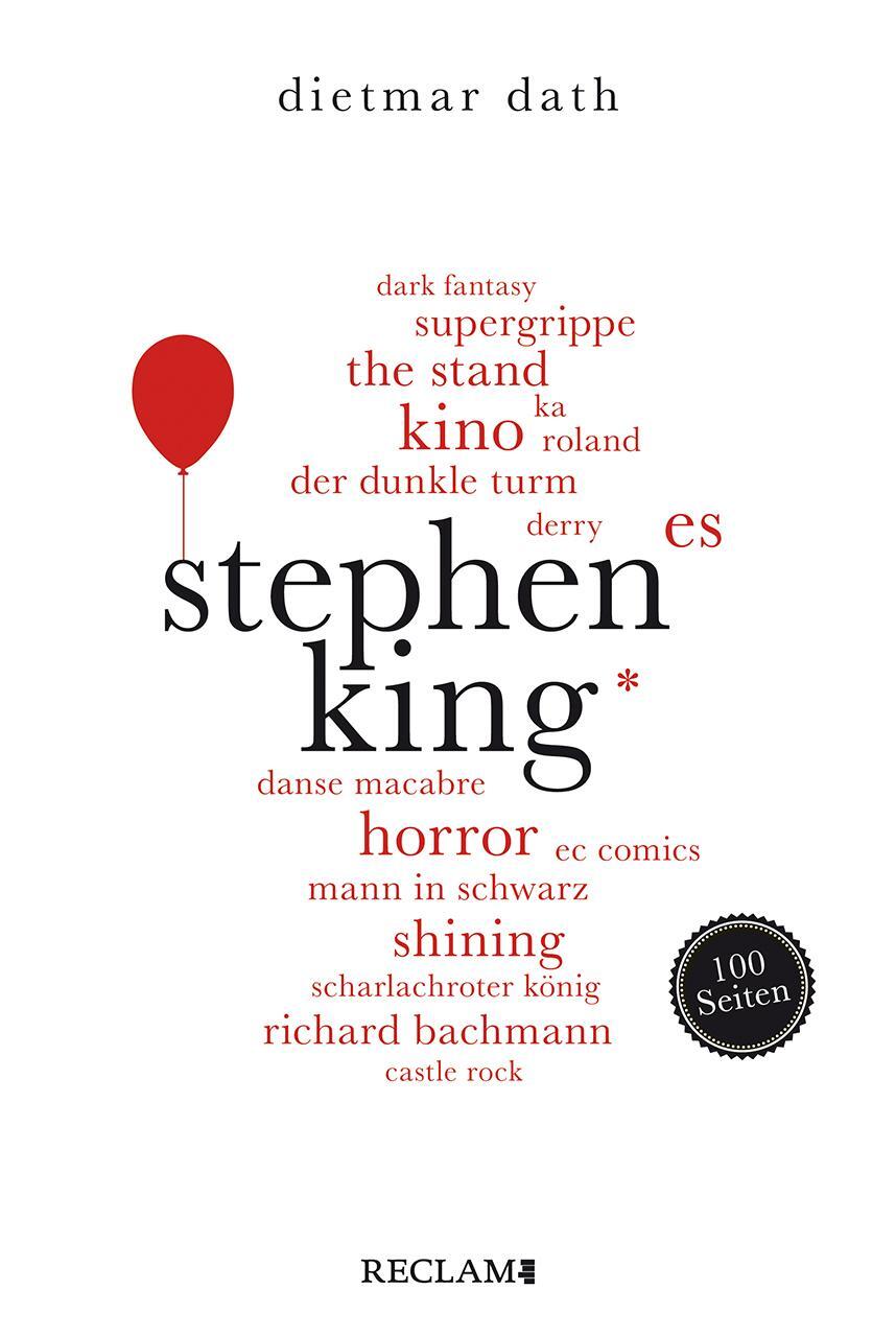 Cover: 9783150206744 | Stephen King. 100 Seiten | Dietmar Dath | Taschenbuch | Broschiert