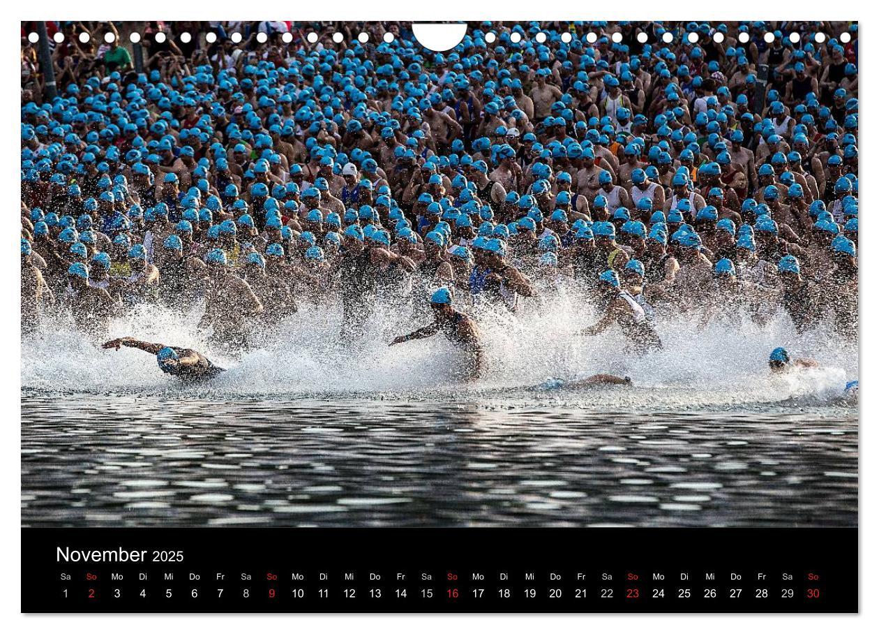 Bild: 9783435507825 | TRIATHLON 2025 (Wandkalender 2025 DIN A4 quer), CALVENDO...