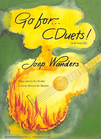 Cover: 9990051162899 | Go for C Duets (+CD) Leichte Duette für 2 Gitarren | Joep Wanders