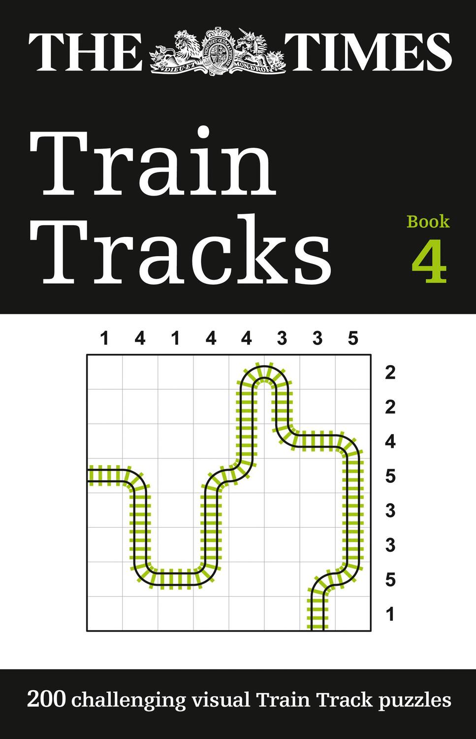 Cover: 9780008470135 | The Times Train Tracks Book 4: 200 Challenging Visual Logic Puzzles