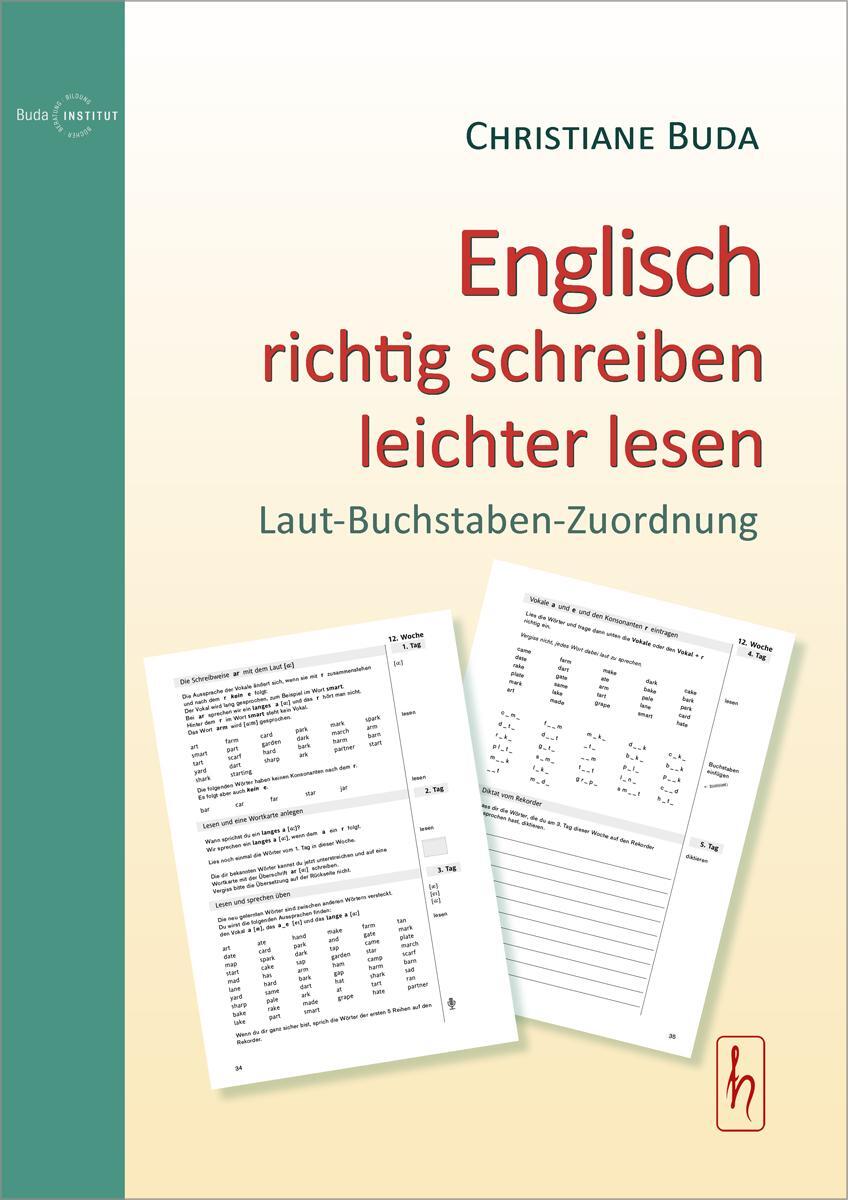 Cover: 9783927359833 | Englisch richtig schreiben - leichter lesen | Christiane Buda | 2010