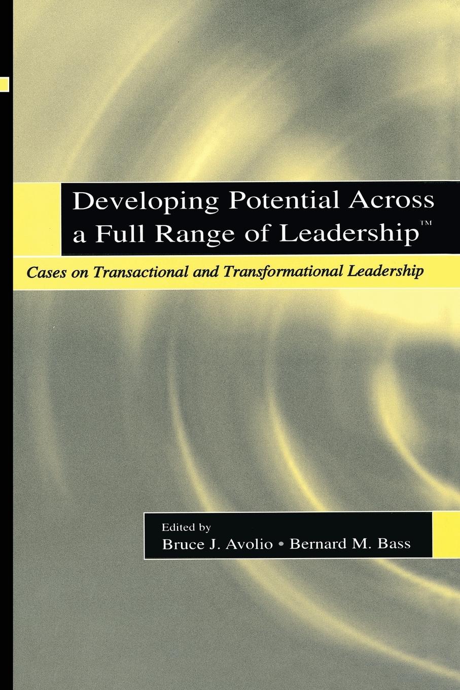 Cover: 9780805838947 | Developing Potential Across a Full Range of Leadership TM | Buch