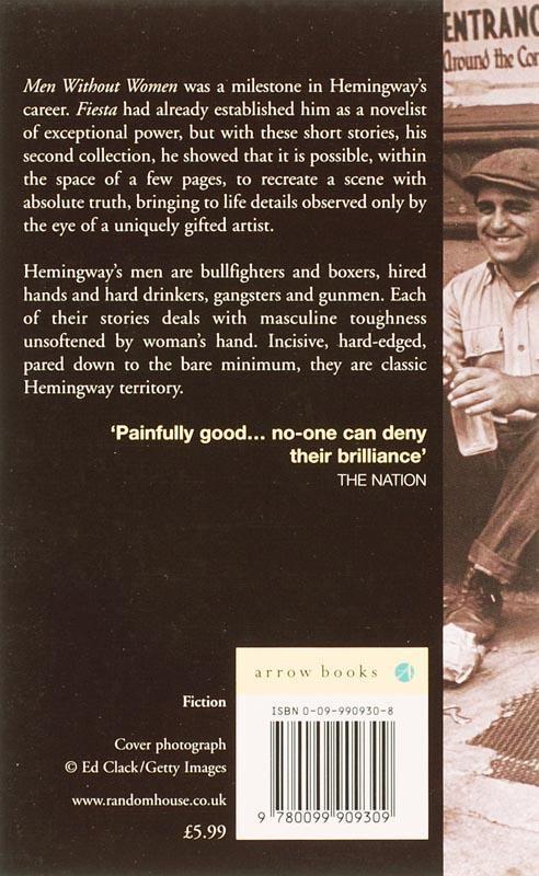 Rückseite: 9780099909309 | Men Without Women | Ernest Hemingway | Taschenbuch | Englisch | 1994