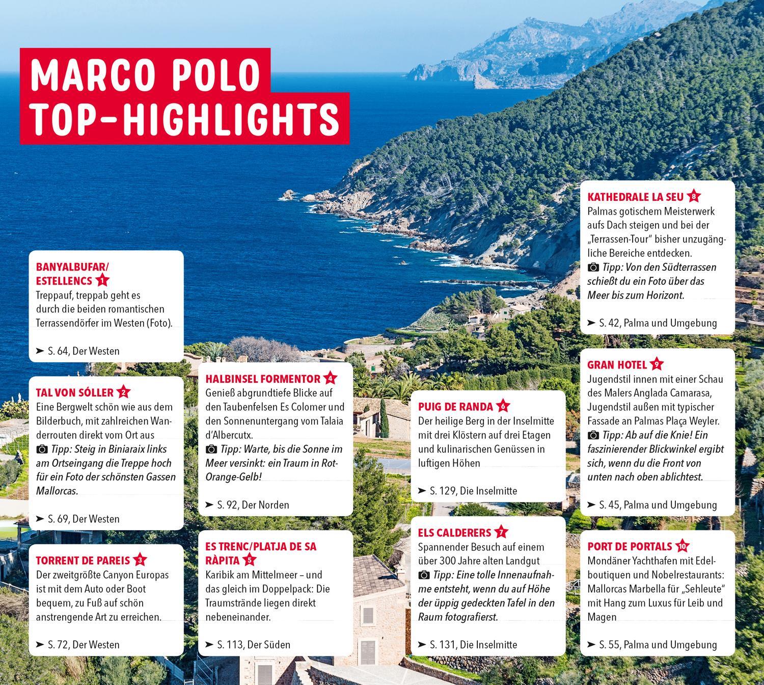 Bild: 9783829719445 | MARCO POLO Reiseführer Mallorca | Christiane Sternberg (u. a.) | Buch