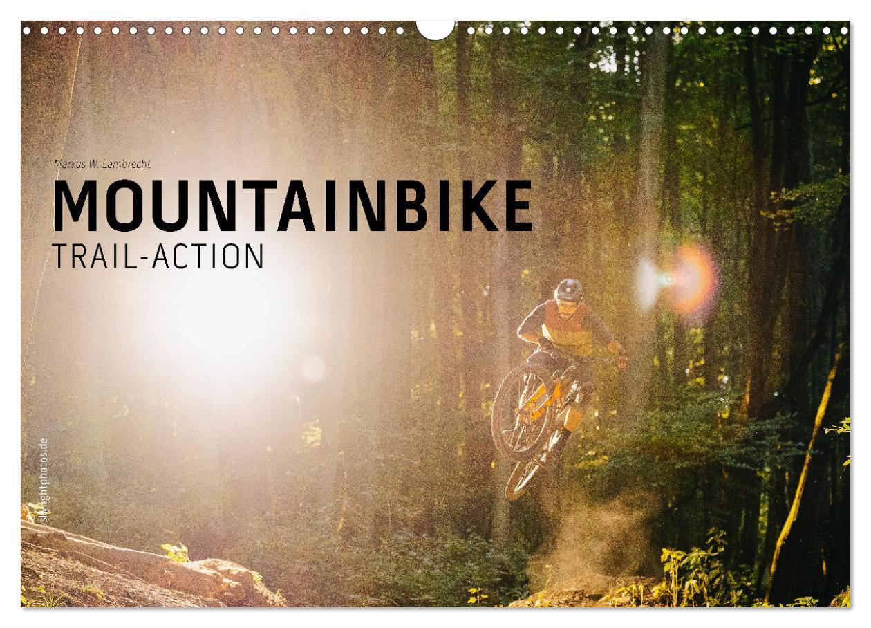 Cover: 9783675553637 | Mountainbike Trail-Action (Wandkalender 2024 DIN A3 quer), CALVENDO...