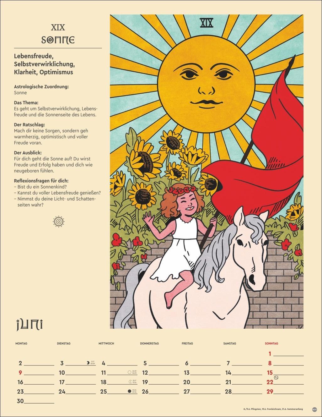 Bild: 9783756405381 | Tarot Posterkalender 2025 | Kalender | Spiralbindung | 15 S. | Deutsch