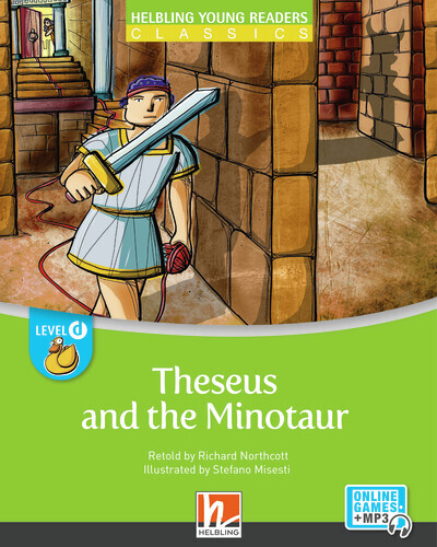 Cover: 9783990894347 | Young Reader, Level d, Classic / Theseus and the Minotaur + e-zone