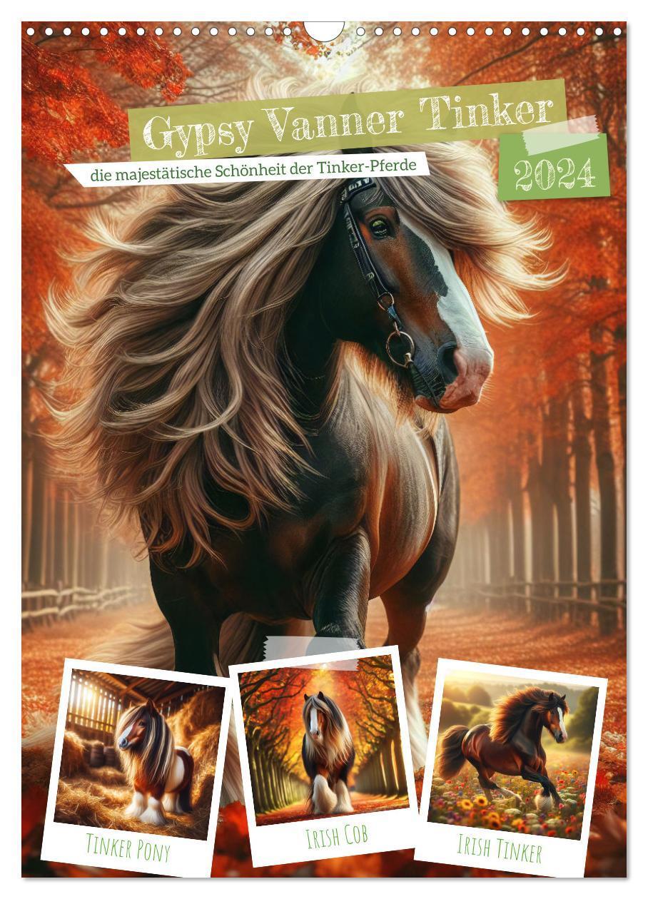Cover: 9783383757815 | Gypsy Vanner Tinker - die majestätische Schönheit der Tinker-Pferde...