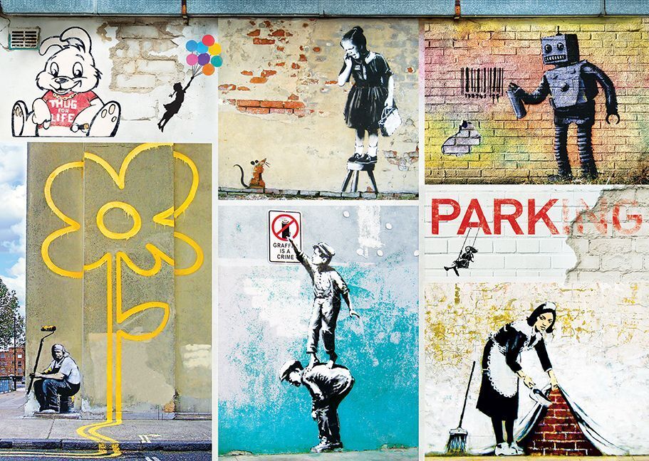 Cover: 628136657655 | Banksy Art (Puzzle) | Spiel | In Spielebox | 6000-5765 | 2023