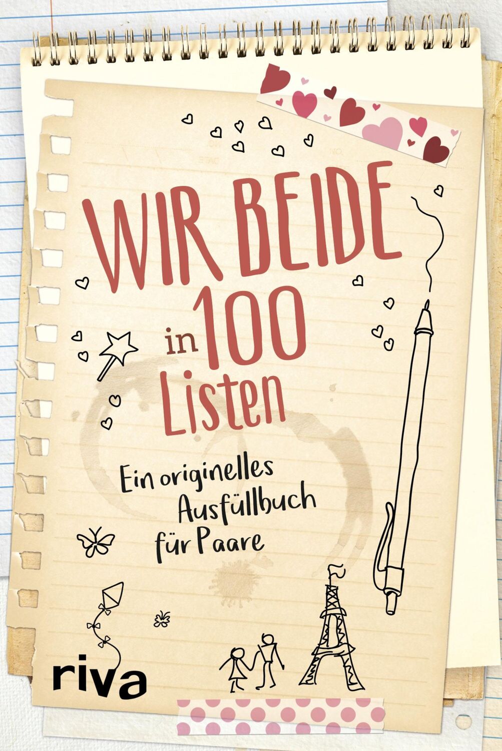 Cover: 9783742306401 | Wir beide in 100 Listen | Ein originelles Ausfüllbuch für Paare | Buch