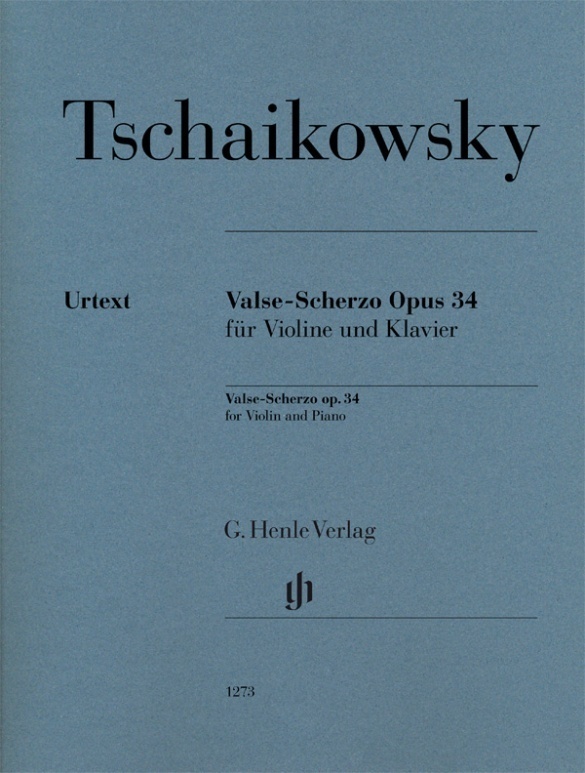 Cover: 9790201812731 | Peter Iljitsch Tschaikowsky - Valse-Scherzo op. 34 | Alexander Komarov