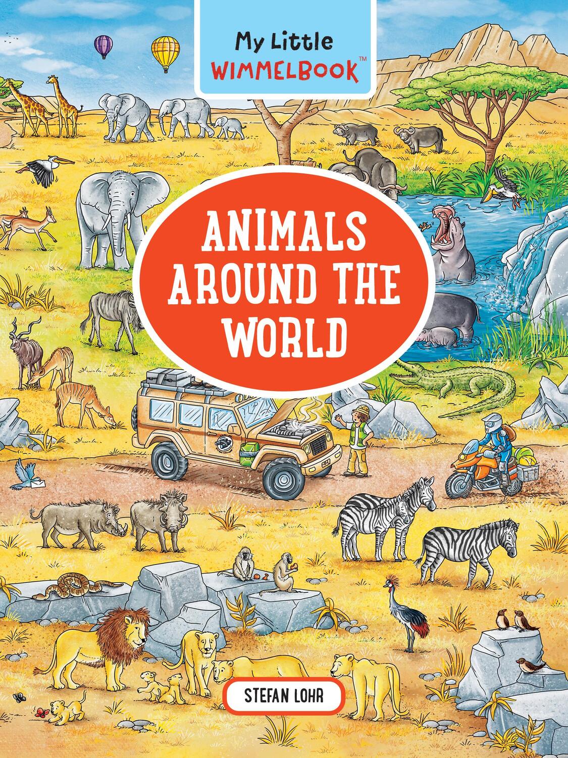 Cover: 9781615199181 | My Little Wimmelbook--Animals Around the World: A Look-And-Find...