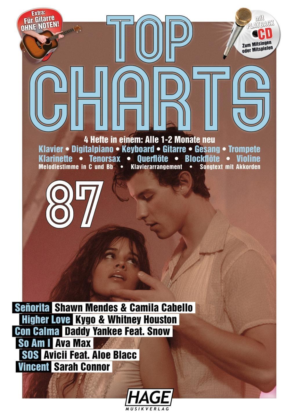 Cover: 9783866265028 | Top Charts, m. Audio-CD. Vol.87 | Broschüre | Deutsch | 2019