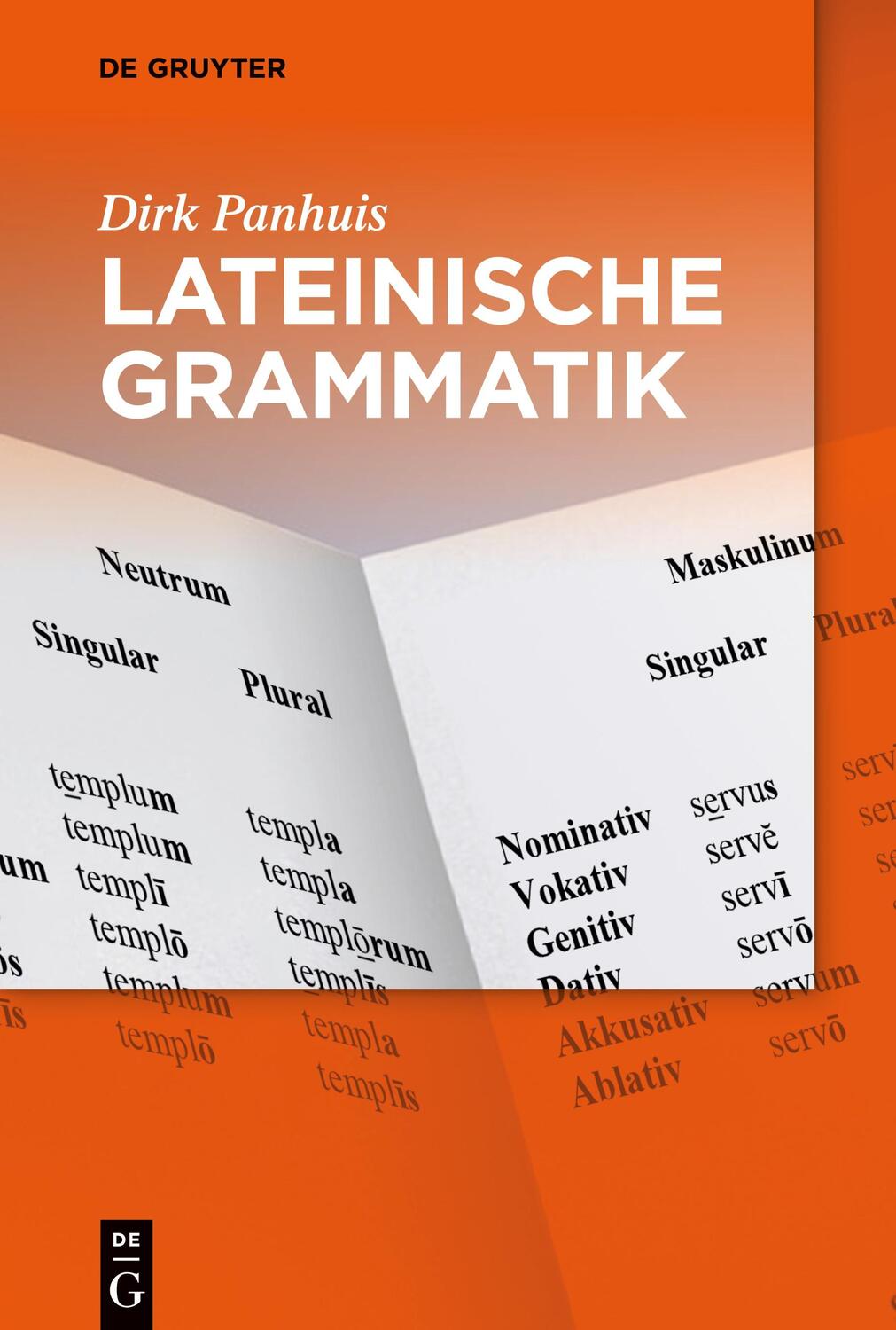 Cover: 9783110402407 | Lateinische Grammatik | Dirk Panhuis | Taschenbuch | Paperback | X