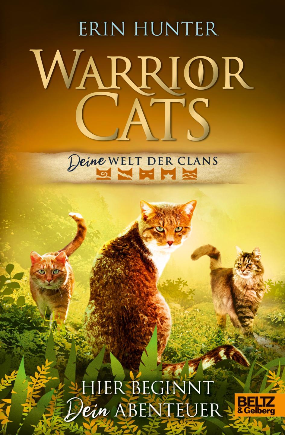Cover: 9783407758569 | Warrior Cats - DEINE Welt der Clans. | Hier beginnt DEIN Abenteuer