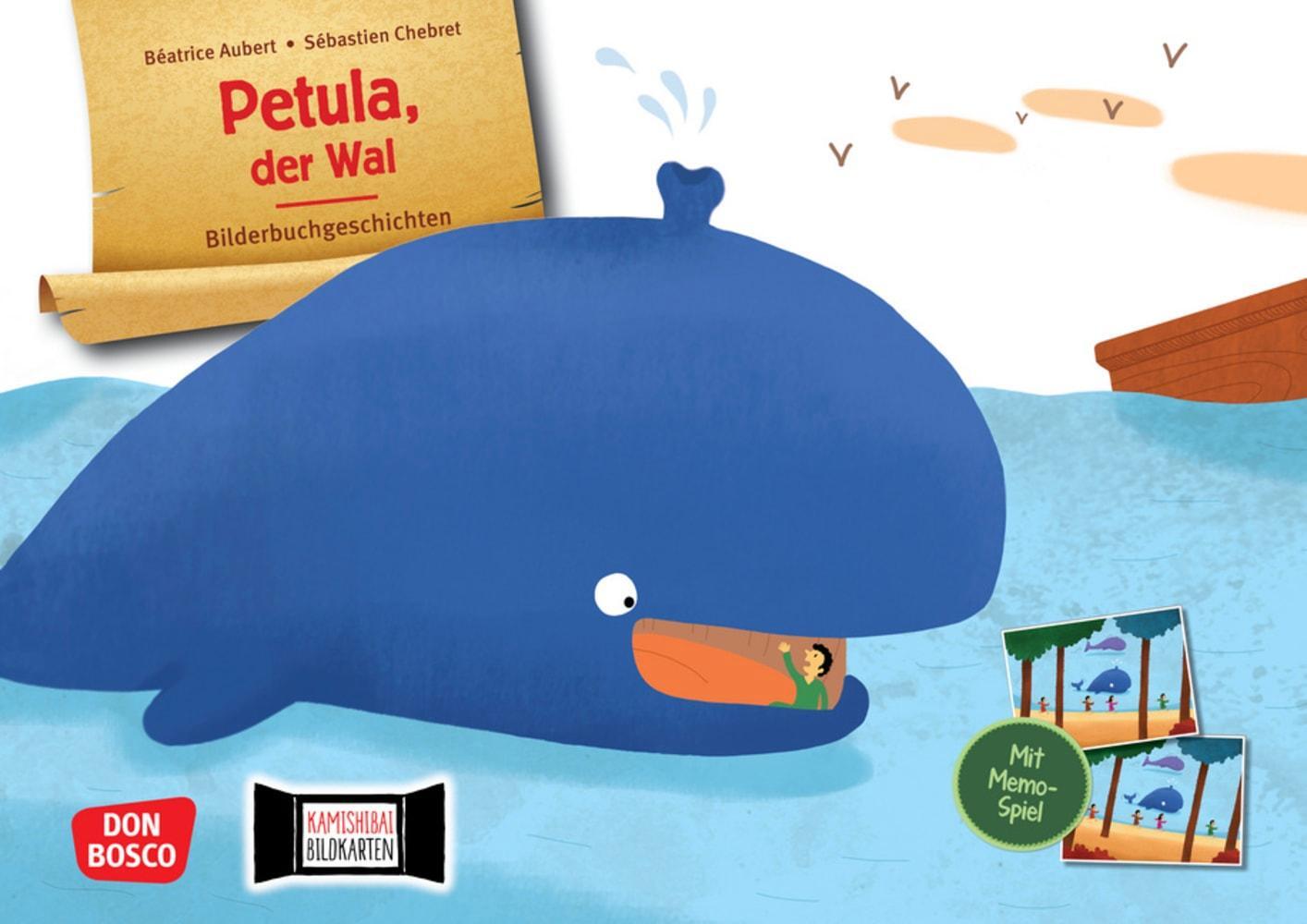 Cover: 4260694920183 | Petula, der Wal. Kamishibai Bildkartenset | Béatrice Aubert | Box