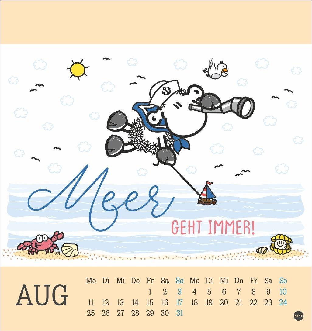 Bild: 9783756406968 | sheepworld Postkartenkalender 2025 | Heye | Kalender | Spiralbindung