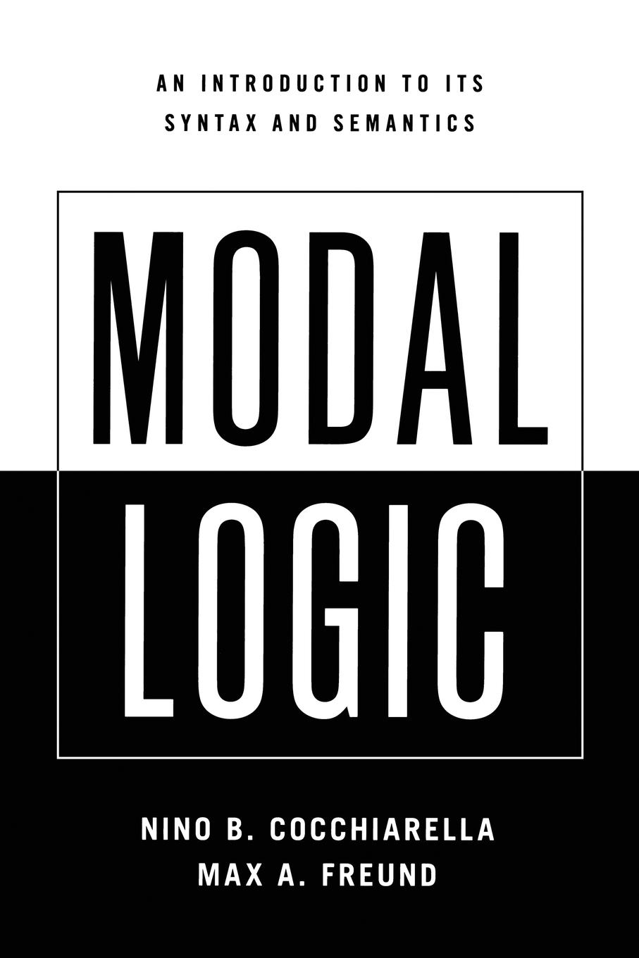 Cover: 9780195366570 | Modal Logic | An Introduction to Its Syntax and Semantics | Buch