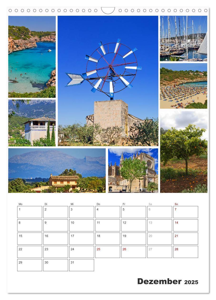 Bild: 9783435988211 | Hola Mallorca (Wandkalender 2025 DIN A3 hoch), CALVENDO Monatskalender