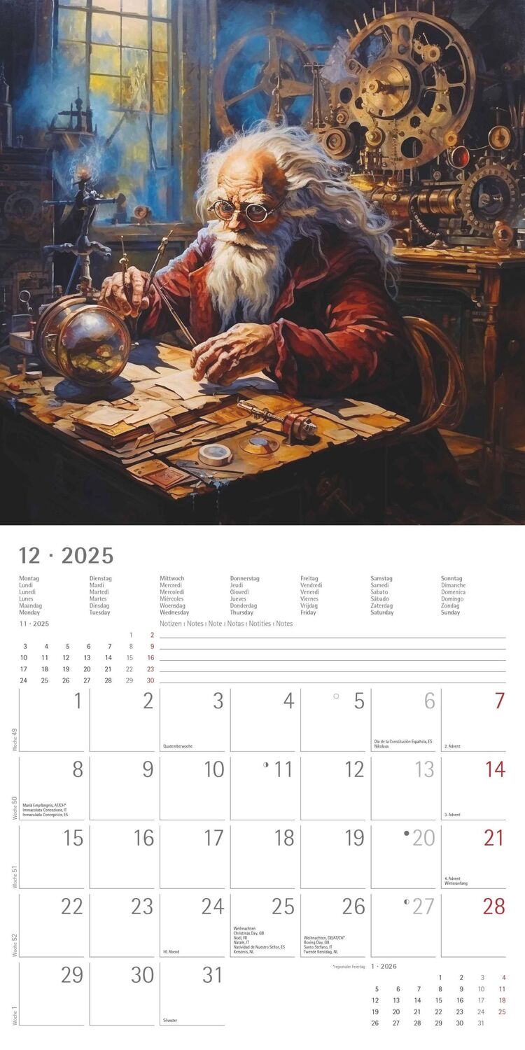 Bild: 4251732344337 | Medieval Fantasy 2025 - Broschürenkalender 30x30 cm (30x60...