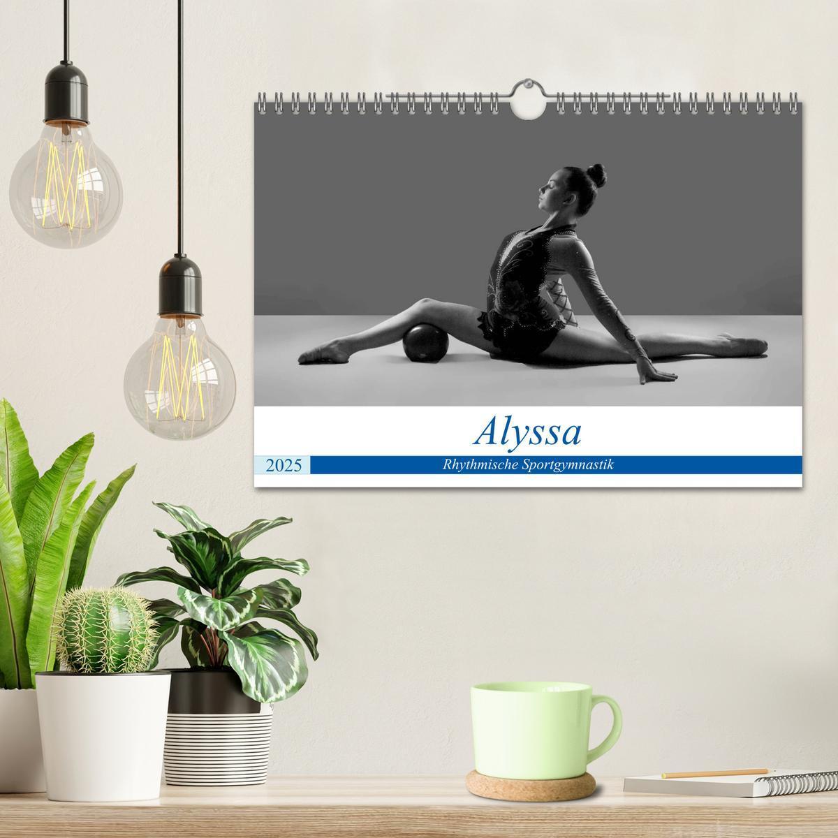 Bild: 9783435264773 | Rhythmisch Sportgymnastik - Alyssa (Wandkalender 2025 DIN A4 quer),...