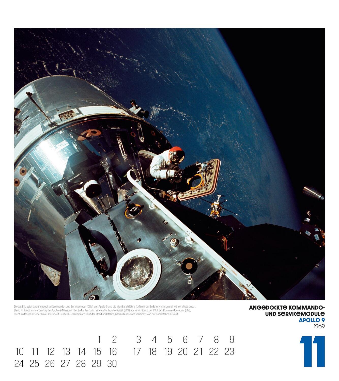 Bild: 9783838425085 | The Apollo Archives Kalender 2025 | Ackermann Kunstverlag | Kalender