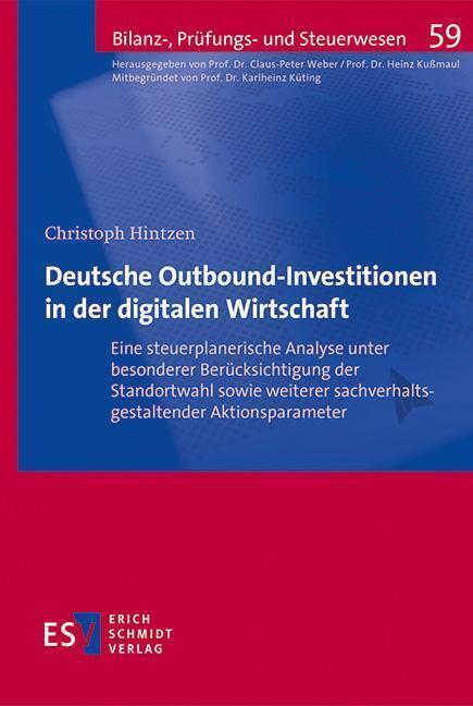 Cover: 9783503199419 | Deutsche Outbound-Investitionen in der digitalen Wirtschaft | Hintzen
