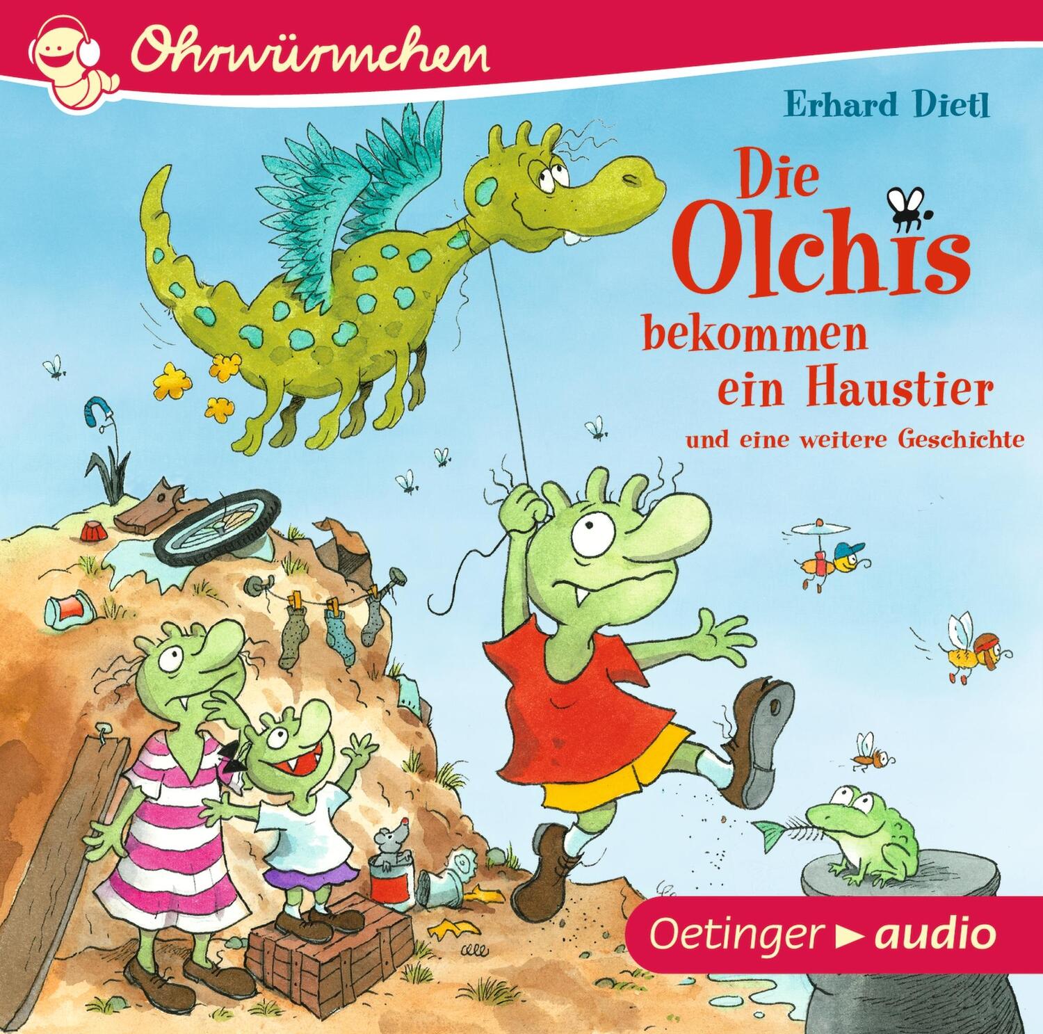 Cover: 9783837309867 | Die Olchis bekommen ein Haustier und eine weitere Geschichte (CD) | CD
