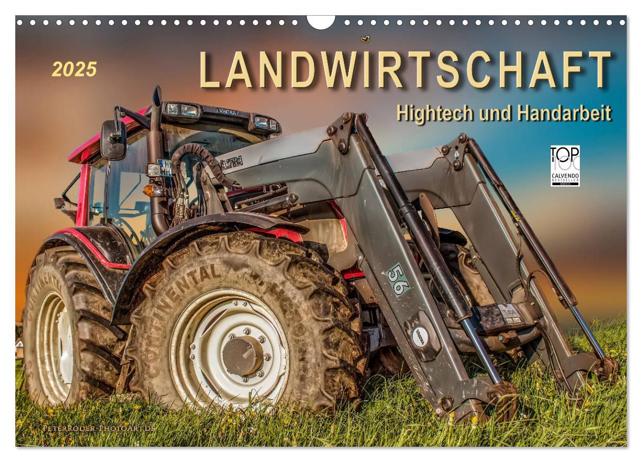 Cover: 9783435381678 | Landwirtschaft - Hightech und Handarbeit (Wandkalender 2025 DIN A3...