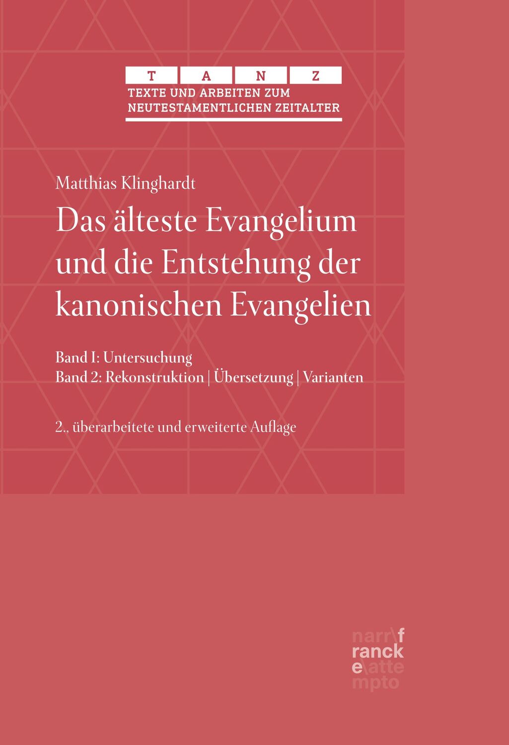 Cover: 9783772087424 | Das älteste Evangelium und die Entstehung der kanonischen Evangelien