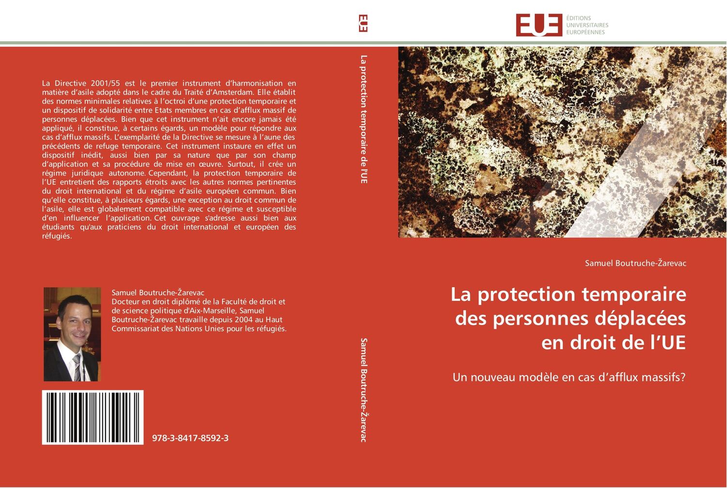 Cover: 9783841785923 | La protection temporaire des personnes déplacées en droit de l¿UE