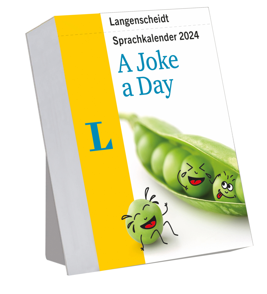 Cover: 9783125635715 | Langenscheidt Sprachkalender A Joke a Day 2024 | Tagesabreißkalender