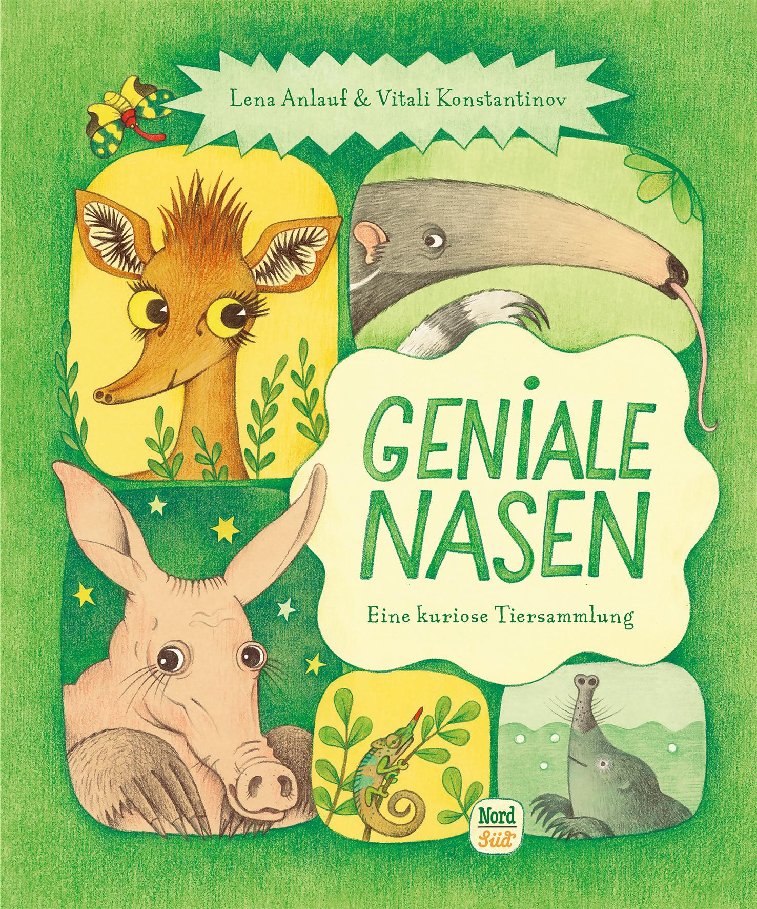 Cover: 9783314106330 | Geniale Nasen | Eine kuriose Tiersammlung | Lena Anlauf | Buch | 56 S.