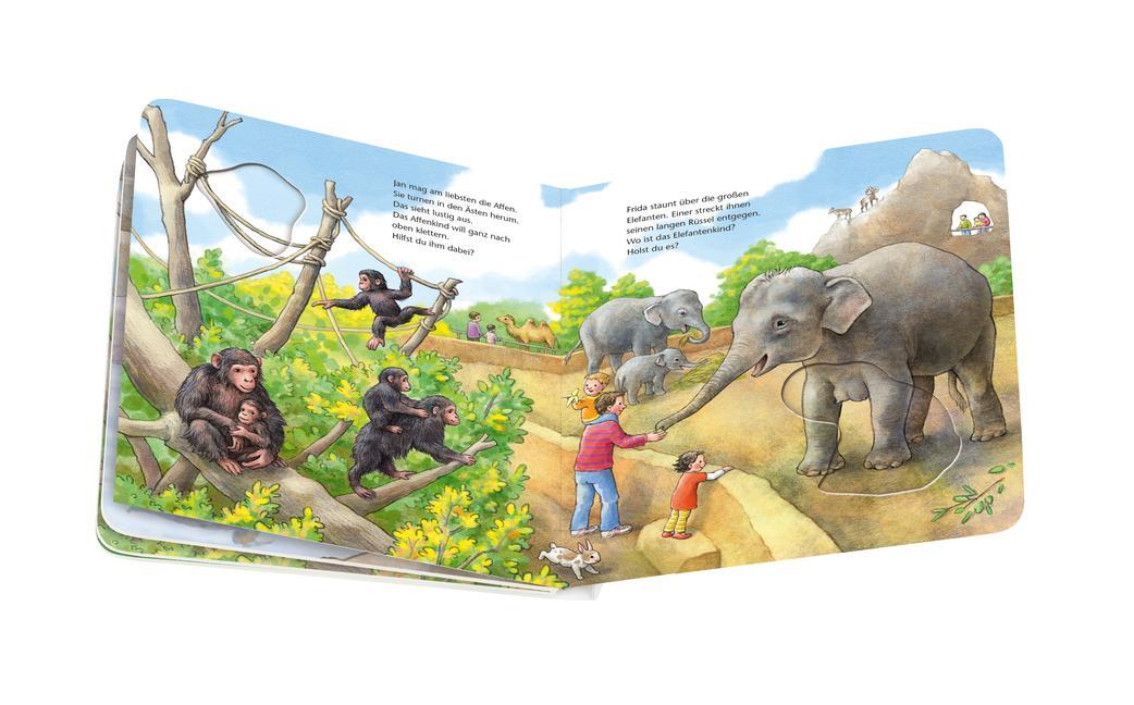 Bild: 9783473436538 | Mein großes Puzzle-Spielbuch Zoo | Anne Möller | Buch | Deutsch | 2017