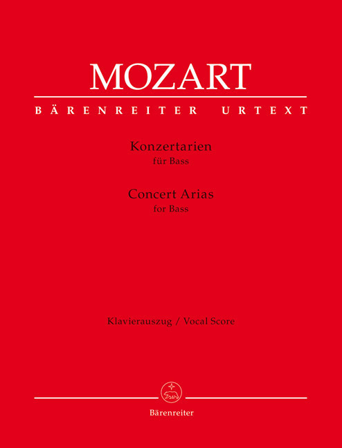 Cover: 9790006541348 | Konzertarien für Bass | Wolfgang Amadeus Mozart | Buch | Buch | 2014
