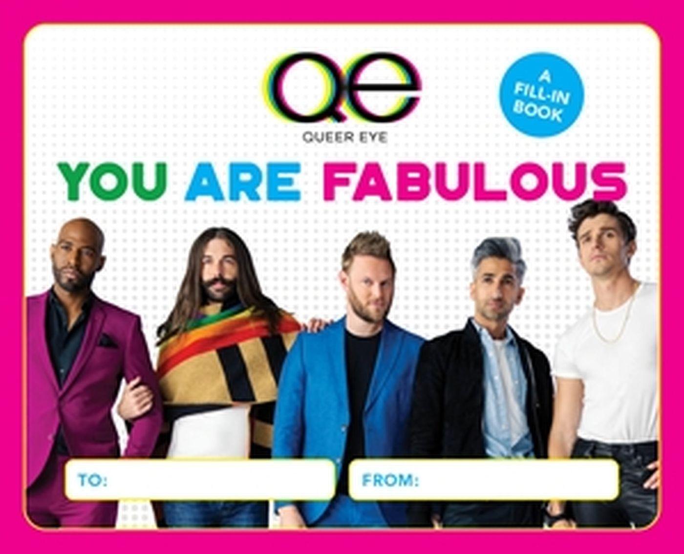 Cover: 9780762482672 | Queer Eye: You Are Fabulous | A Fill-In Book | Lauren Emily Whalen