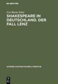 Cover: 9783484180673 | Shakespeare in Deutschland. Der Fall Lenz | Eva Maria Inbar | Buch