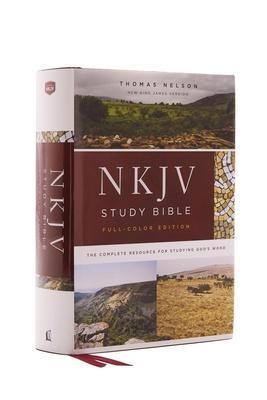 Cover: 9780785220626 | NKJV Study Bible, Hardcover, Full-Color, Red Letter Edition,...