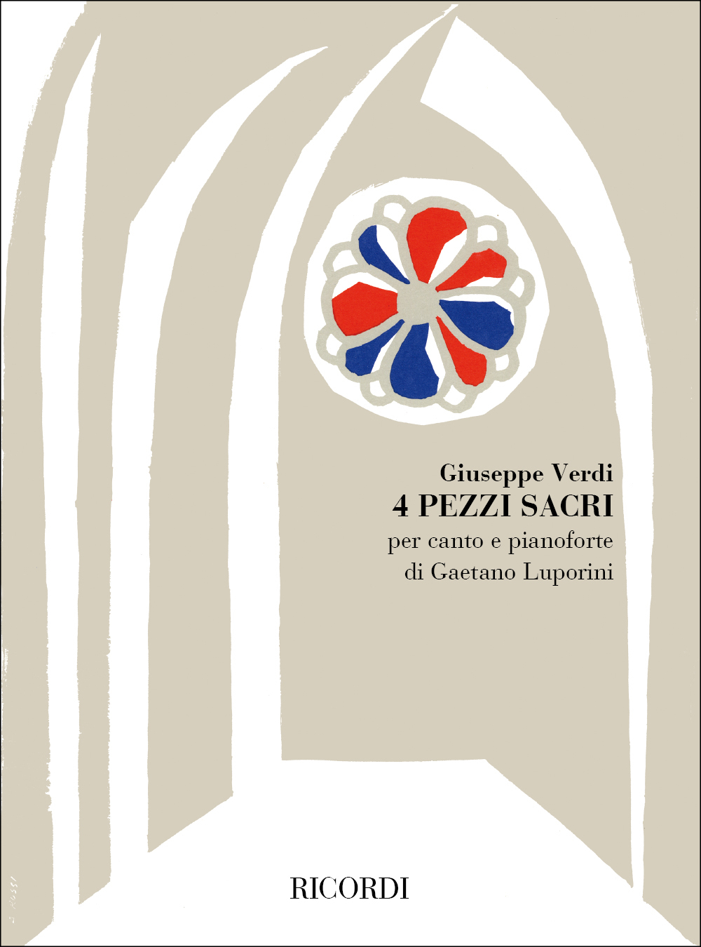 Cover: 9790041017297 | 4 Pezzi Sacri | Giuseppe Verdi | Klavierauszug | 1984 | Ricordi