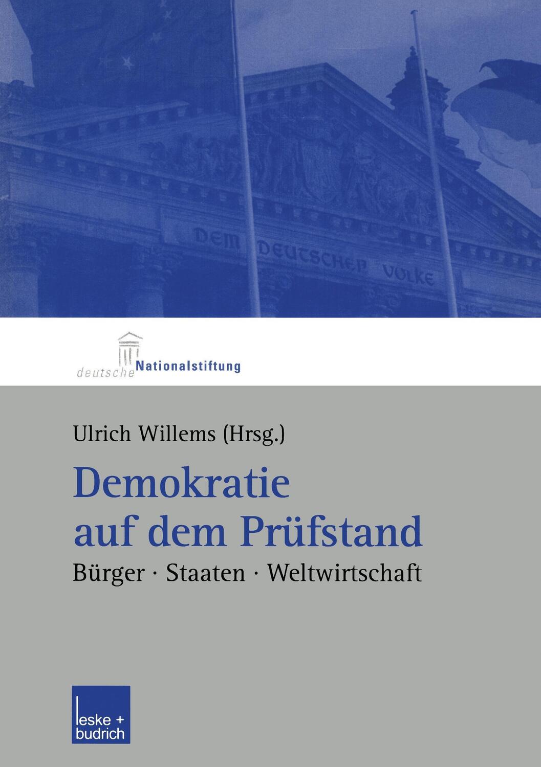 Cover: 9783810034113 | Demokratie auf dem Prüfstand | Bürger, Staaten, Weltwirtschaft | Buch