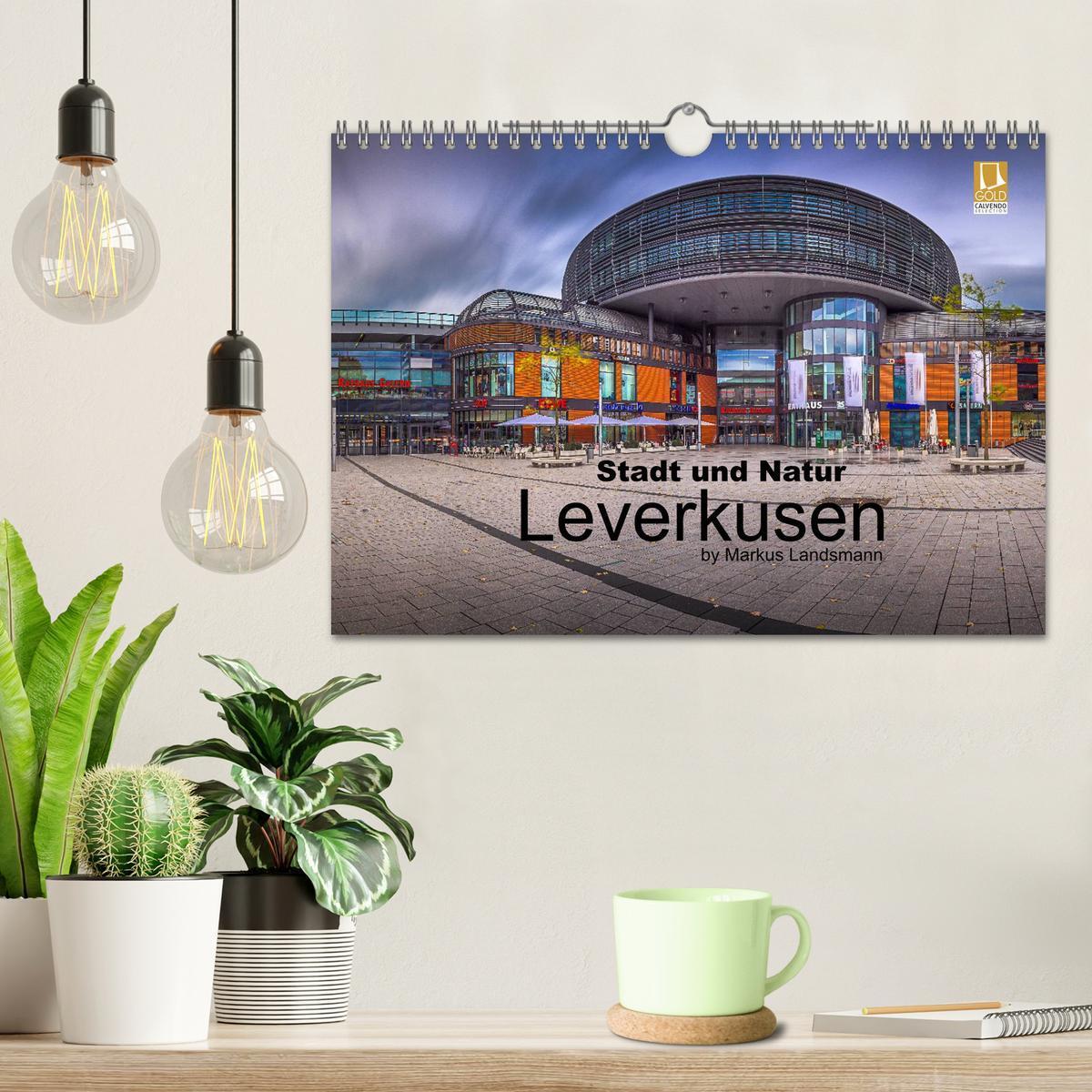 Bild: 9783435575961 | Leverkusen - Stadt und Natur (Wandkalender 2025 DIN A4 quer),...