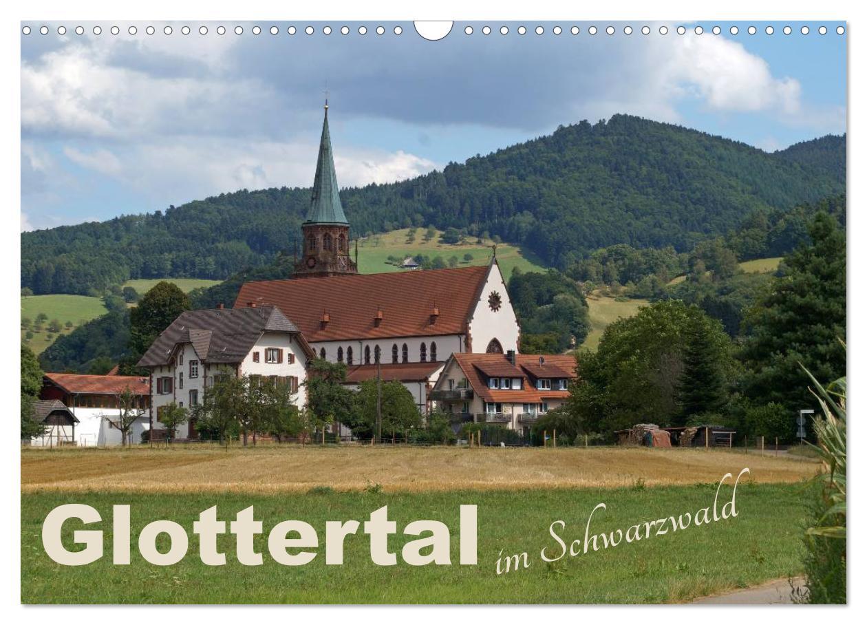 Cover: 9783435572861 | Glottertal im Schwarzwald (Wandkalender 2025 DIN A3 quer), CALVENDO...