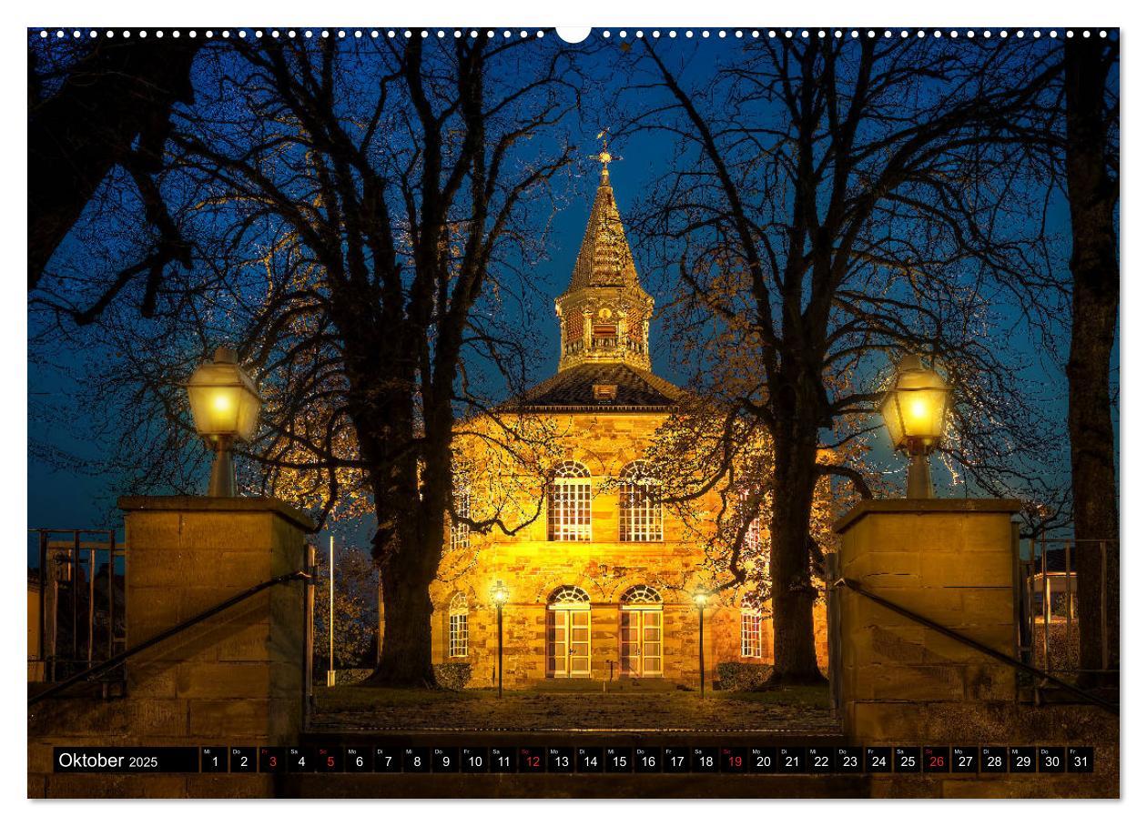 Bild: 9783435320516 | City Lights Saarbrücken (Wandkalender 2025 DIN A2 quer), CALVENDO...