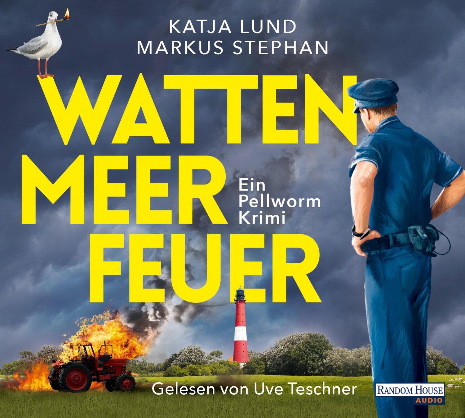 Cover: 9783837159073 | Wattenmeerfeuer | Ein Pellworm-Krimi | Katja Lund (u. a.) | Audio-CD
