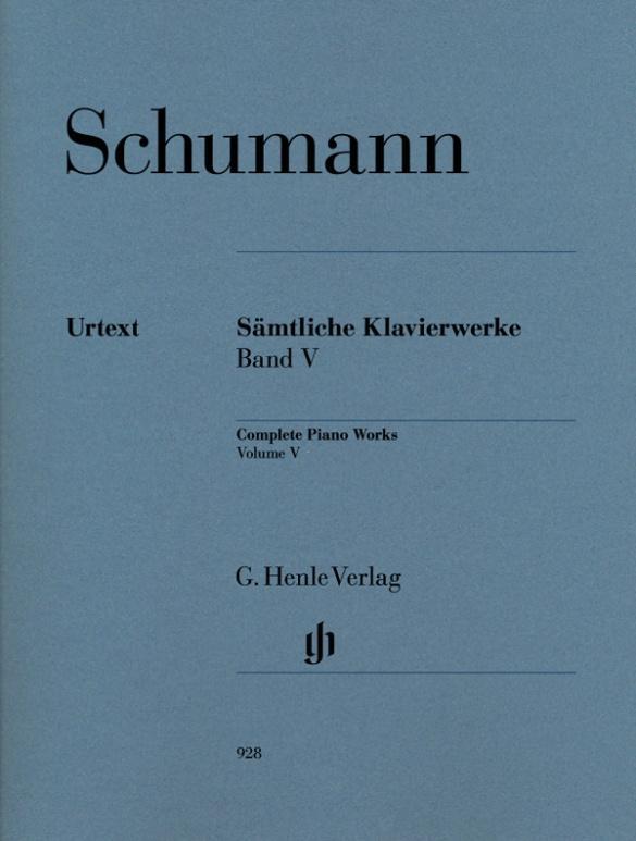 Cover: 9790201809281 | Sämtliche Klavierwerke 5 | Robert Schumann | Taschenbuch | Deutsch